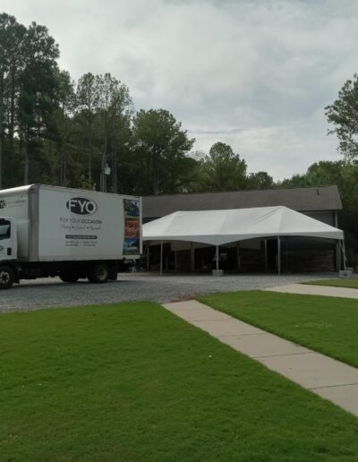 Backyard Tent Event