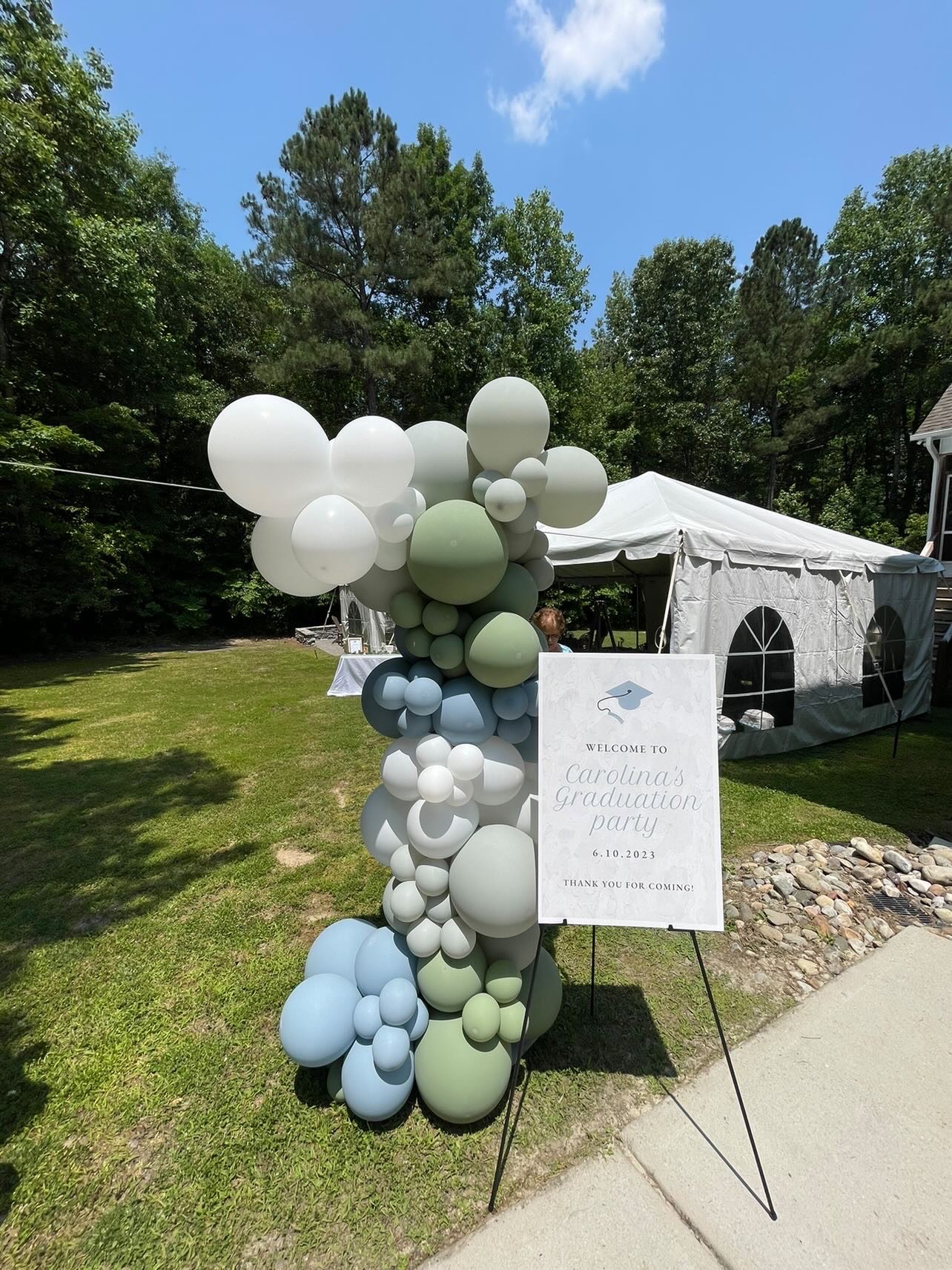 Spring Graduation Tent, Table, and Chair Rentals. Serving Wake Forest, Oxford, and Henderson.