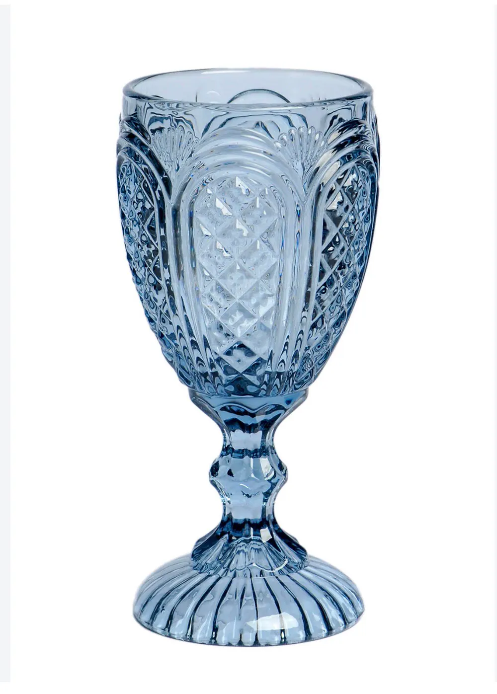 Amber Vintage Goblet
